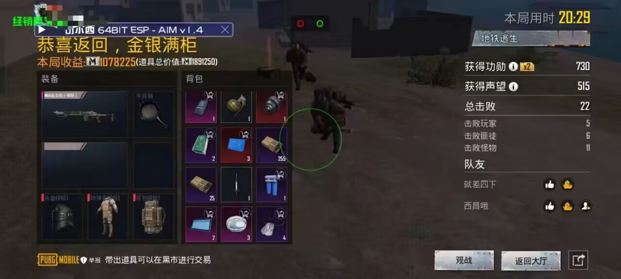 和平精英紫色的标是什么